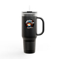 40oz Insulated Travel Mug — 'Get The Monkey Off My Back' Retro Skate Graphic