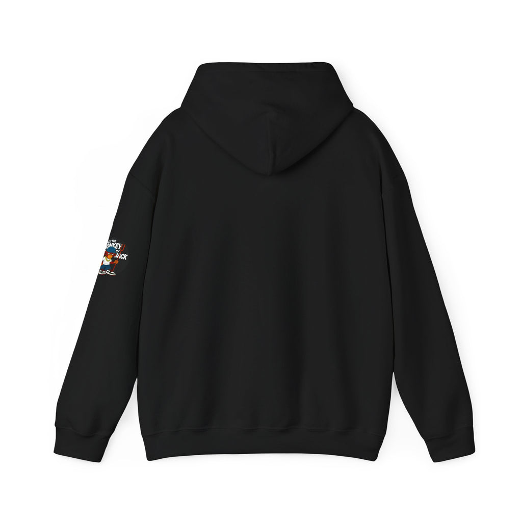 Got the Monkey Off My Back Hoodie — Retro Detox Graphic Hooded Sweatshirt