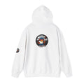 Hoodie — 'Get the Monkey Off My Back' Retro Cartoon Graphic Pullover