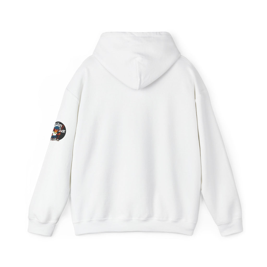 Got the Monkey Off My Back Hoodie — Retro Detox Graphic Hooded Sweatshirt