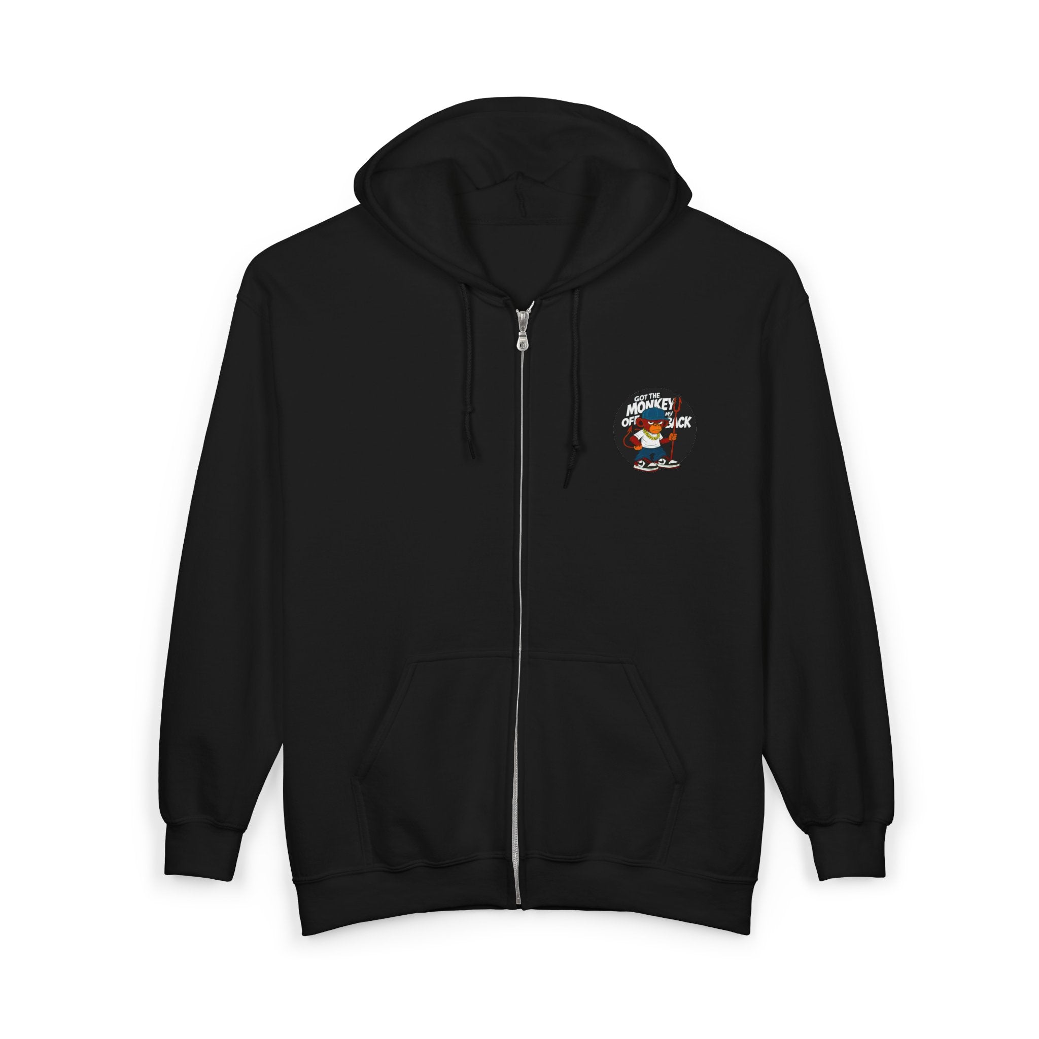 Recover Loudly Zip Hoodie — Recovery Support Full‑Zip Sweatshirt