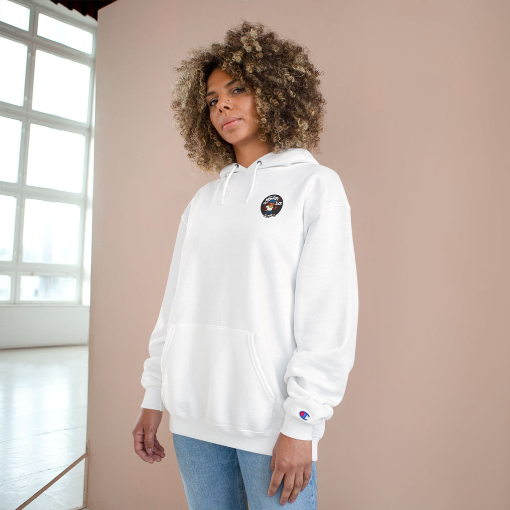 Champion Hoodie — 'Got The MONKEY Off My Back' Graphic Streetwear Hoodie