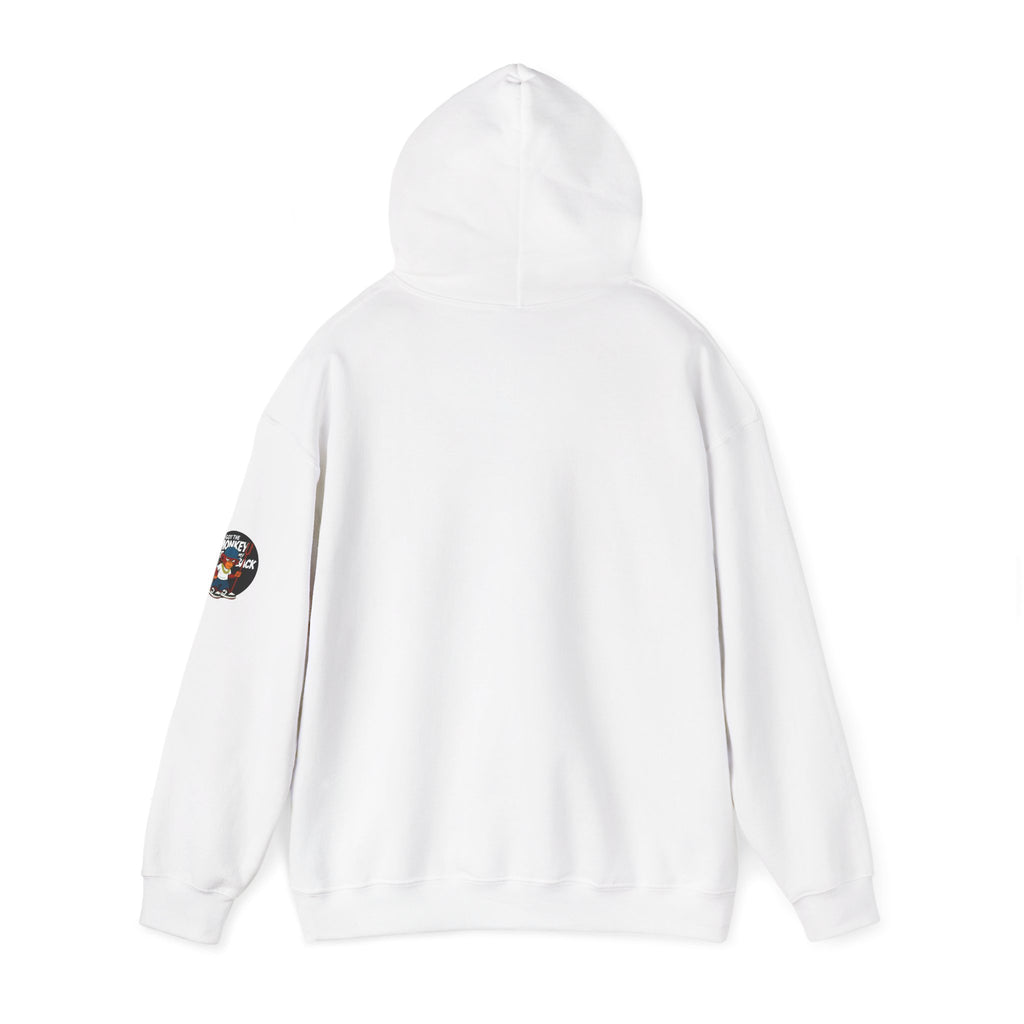 Got the Monkey Off My Back Hoodie — Retro Detox Graphic Hooded Sweatshirt