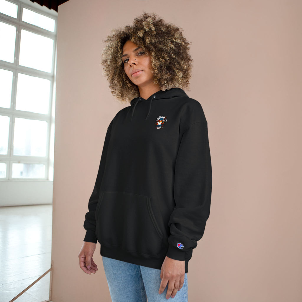Champion Hoodie — 'Got The MONKEY Off My Back' Graphic Streetwear Hoodie